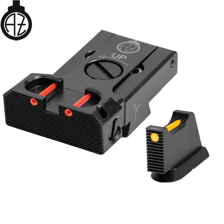 CZ 75B, CZ P-01, CZ 75 SP-01 verstellbare Visierung mit Fiberoptik | Typ B Zendl