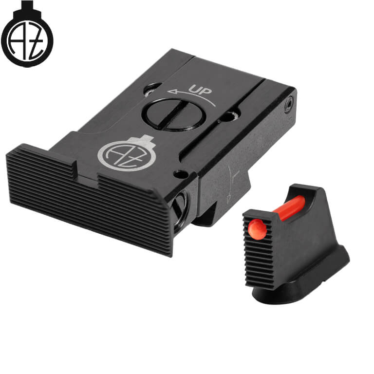 CZ 75B, CZ P-01, CZ 75 SP-01 verstellbare Visierung mit Faseroptik | Typ A