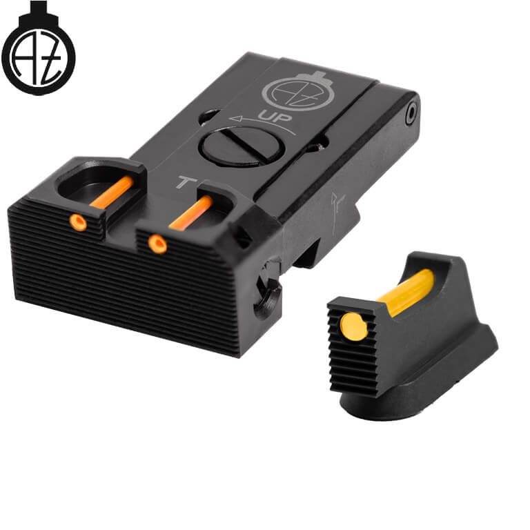 CZ TS 2, CZ TS 1 & CZ Shadow 2 Target verstellbare Visierung mit Fiberoptik | Typ B