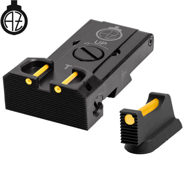 CZ TS 2, CZ TS 1 & CZ Shadow 2 Target verstellbare Visierung mit Fiberoptik | Typ B