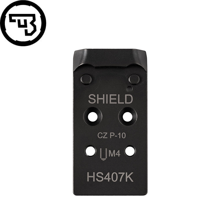CZ P-10 Adapterplatte Optics Ready | Shield RMSc & Holosun K-series Footprints