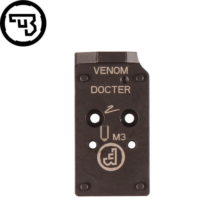 CZ Shadow 2 Optics Ready Adapterplatte | Docter Footprint