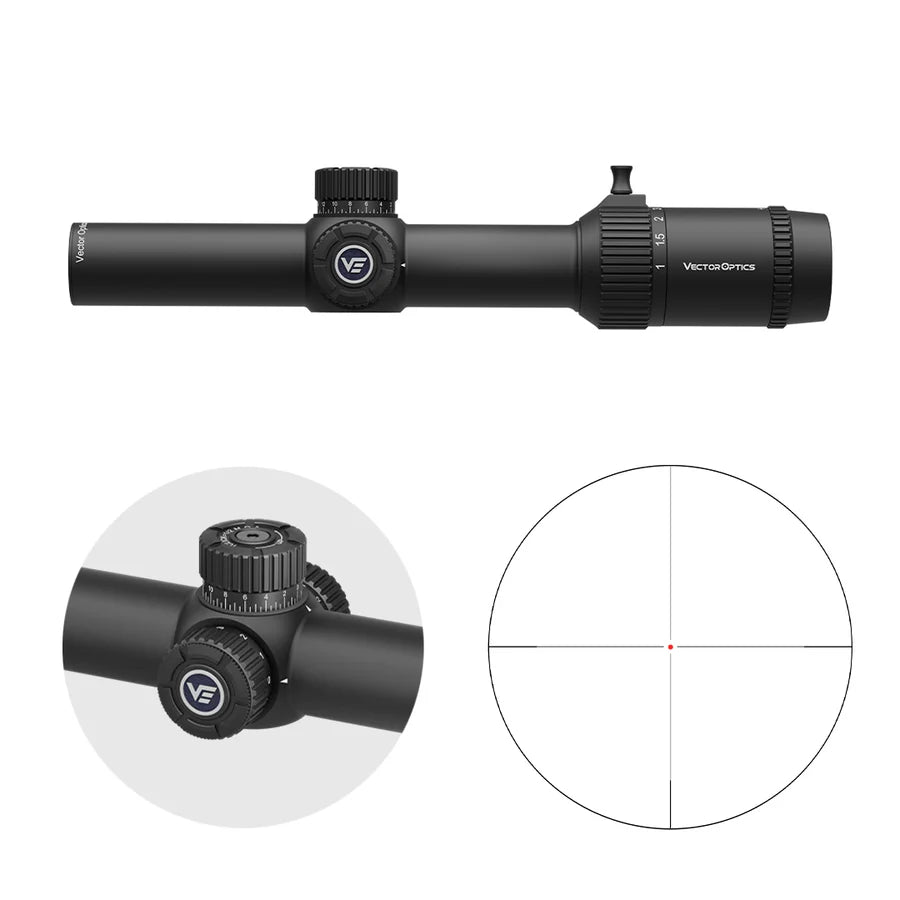 Vector Optics Forester 1-8x24 SFP rifle scope Vector Optics