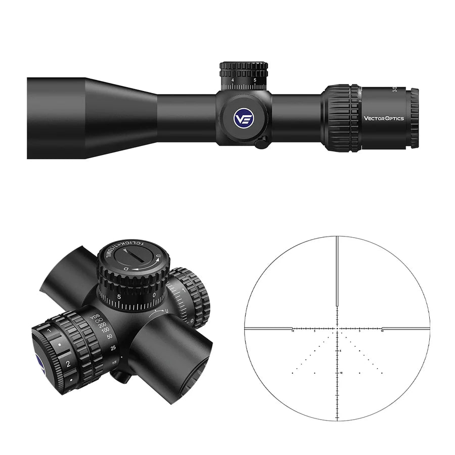 Vector Optics Veyron 10x44 SFP kompaktes Zielfernrohr