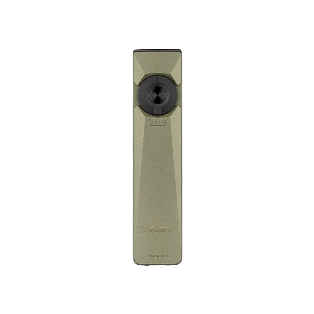 Olight Arkfeld Ultra | flache 3-in-1 EDC Taschenlampe | 1.400 lm - Olive Green