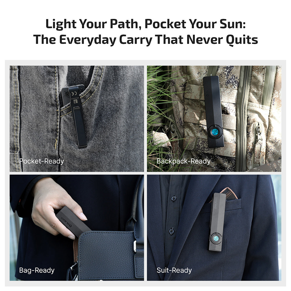 Olight ArkPro | flache 4-in-1 EDC Taschenlampe | 1.500 lm