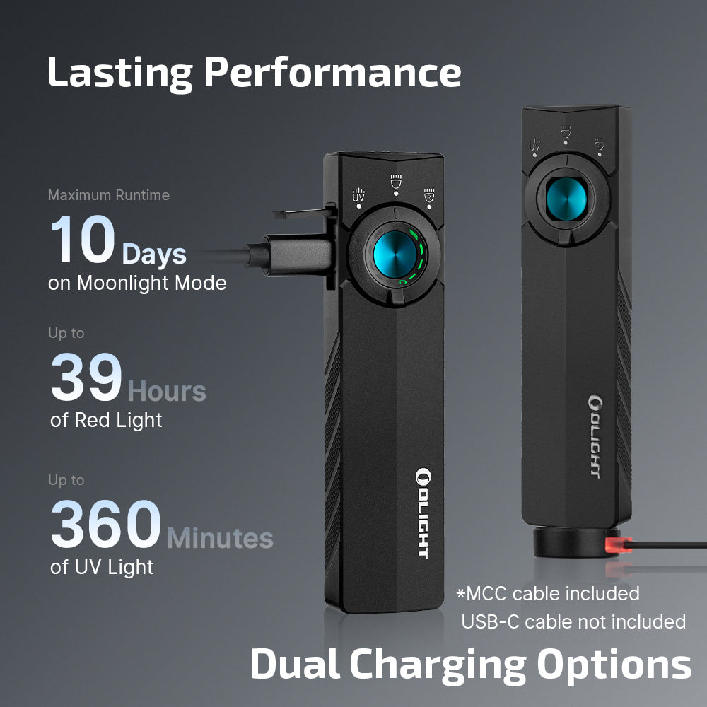Olight ArkPro Lite | flache 3-in-1 EDC Taschenlampe | 1.200 lm