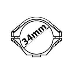 34mm Picatinny Montageringe für Zielfernrohre