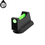 CZ Shadow 2 Korn mit Fiberoptik | 7.5 x 1.5 mm