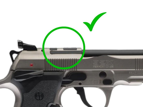 Beretta [92X 92XI 92 GTS 92X RDO M9A4] Adapterplatte | Trijicon RMR Footprint