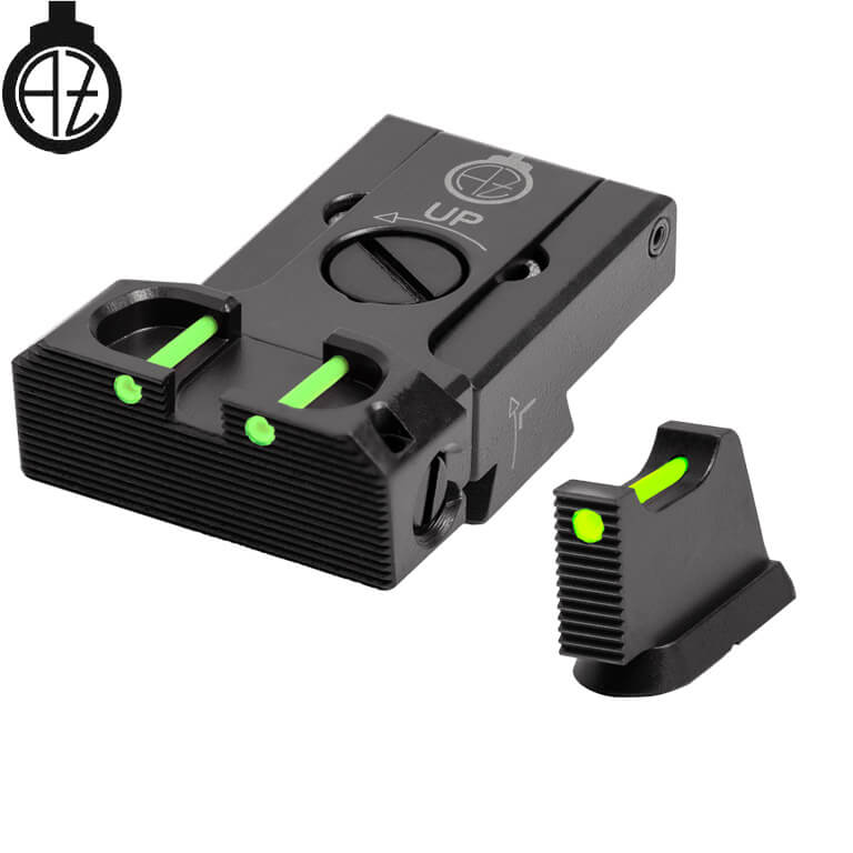 CZ 75B, CZ P-01, CZ 75 SP-01 verstellbare Visierung mit Fiberoptik | Typ B Zendl