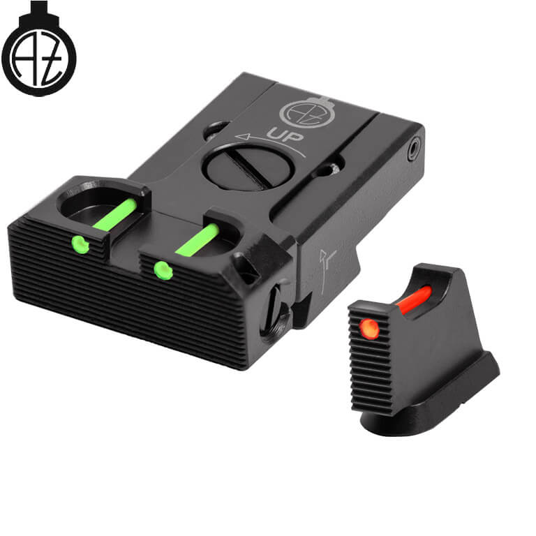 CZ 75B, CZ P-01, CZ 75 SP-01 verstellbare Visierung mit Fiberoptik | Typ B Zendl