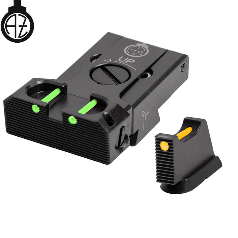 CZ 75B, CZ P-01, CZ 75 SP-01 verstellbare Visierung mit Fiberoptik | Typ B Zendl