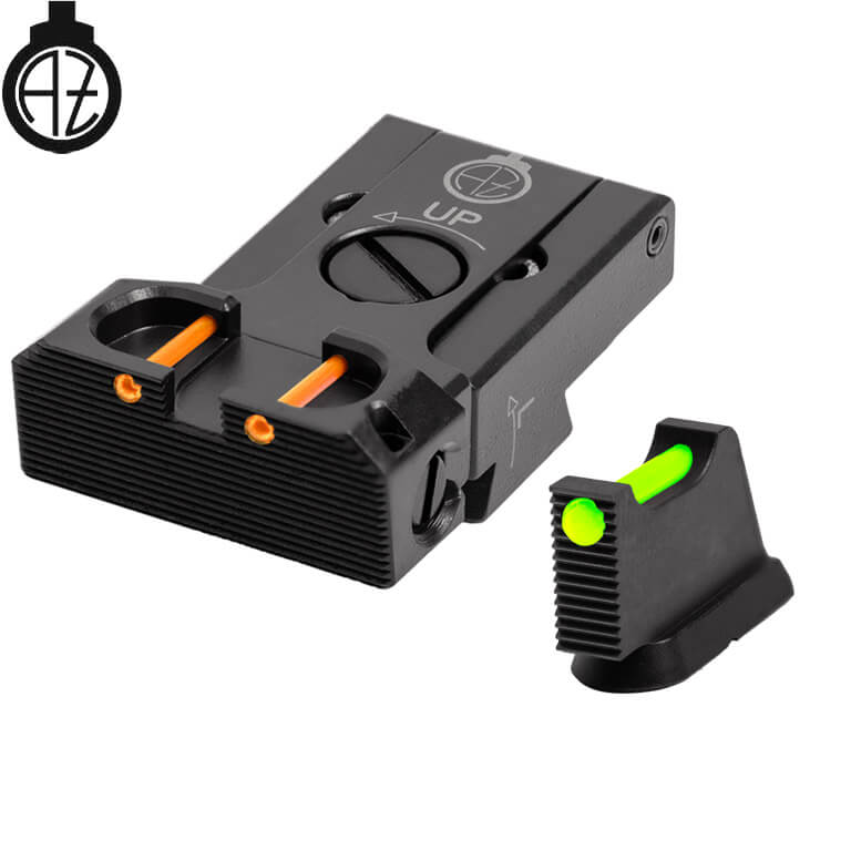 CZ 75B, CZ P-01, CZ 75 SP-01 verstellbare Visierung mit Fiberoptik | Typ B Zendl