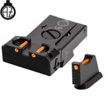 CZ 75B, CZ P-01, CZ 75 SP-01 verstellbare Visierung mit Fiberoptik | Typ B Zendl