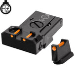 CZ 75B, CZ P-01, CZ 75 SP-01 verstellbare Visierung mit Fiberoptik | Typ B Zendl