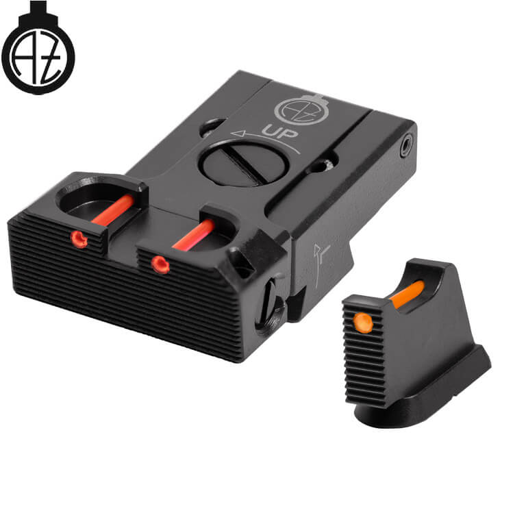 CZ 75B, CZ P-01, CZ 75 SP-01 verstellbare Visierung mit Fiberoptik | Typ B Zendl