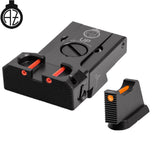 CZ 75B, CZ P-01, CZ 75 SP-01 verstellbare Visierung mit Fiberoptik | Typ B Zendl