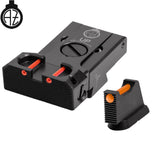 CZ 75B, CZ P-01, CZ 75 SP-01 verstellbare Visierung mit Fiberoptik | Typ B Zendl