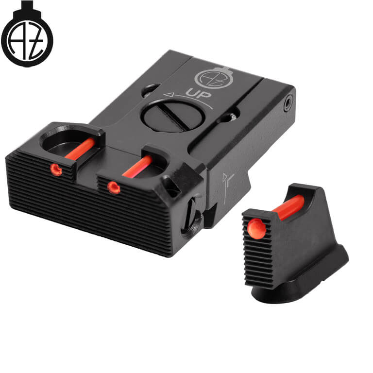 CZ 75B, CZ P-01, CZ 75 SP-01 verstellbare Visierung mit Fiberoptik | Typ B Zendl