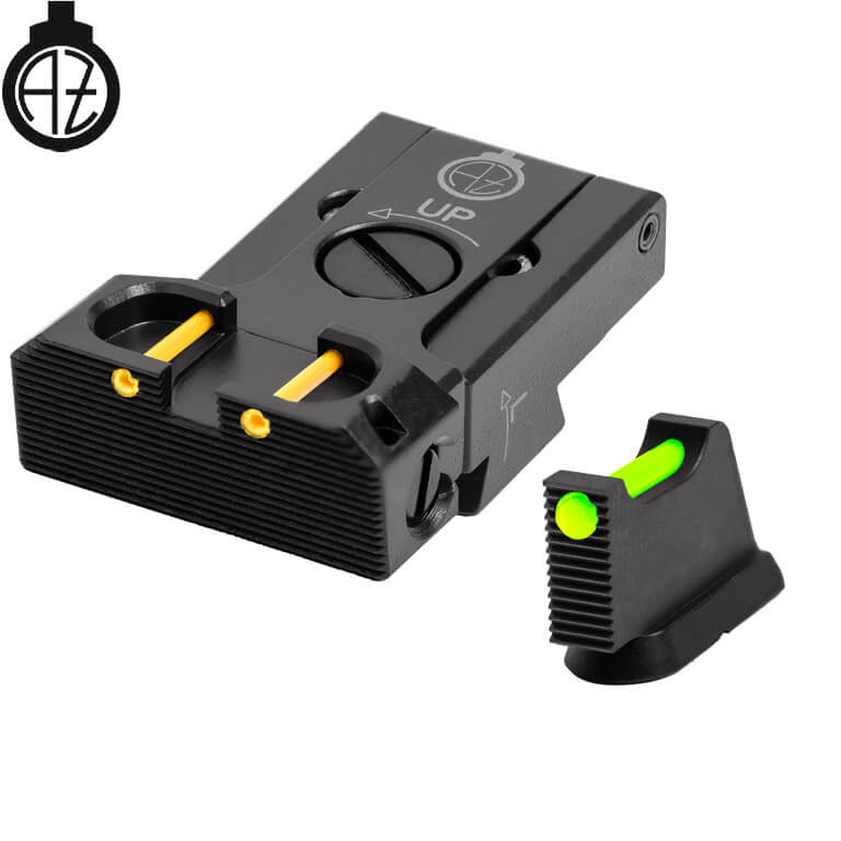 CZ 75B, CZ P-01, CZ 75 SP-01 verstellbare Visierung mit Fiberoptik | Typ B Zendl