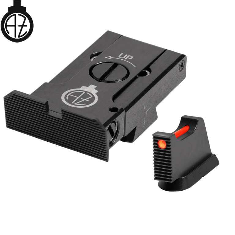 CZ 75B, CZ P-01, CZ 75 SP-01 verstellbare Visierung mit Faseroptik | Typ A 