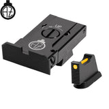 CZ 75B, CZ P-01, CZ 75 SP-01 verstellbare Visierung mit Faseroptik | Typ A 