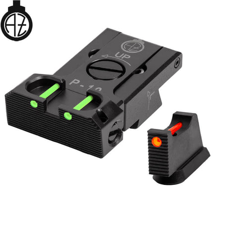 CZ P-10 verstellbare Visierung mit Fiberoptik | Typ B