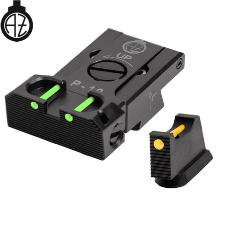 CZ P-10 verstellbare Visierung mit Fiberoptik | Typ B