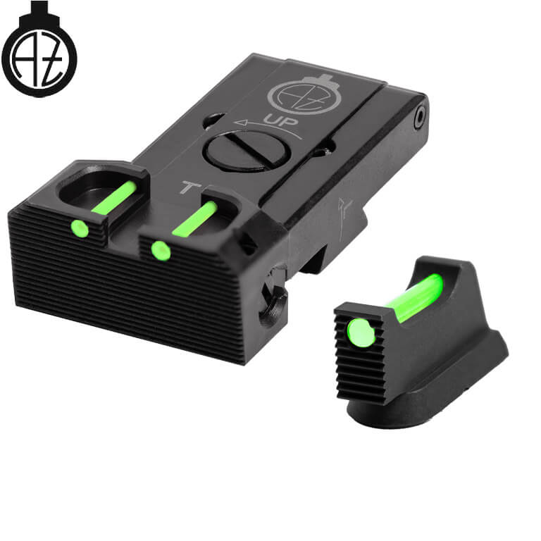 CZ TS 2, CZ TS 1 & CZ Shadow 2 Target verstellbare Visierung mit Fiberoptik | Typ B 