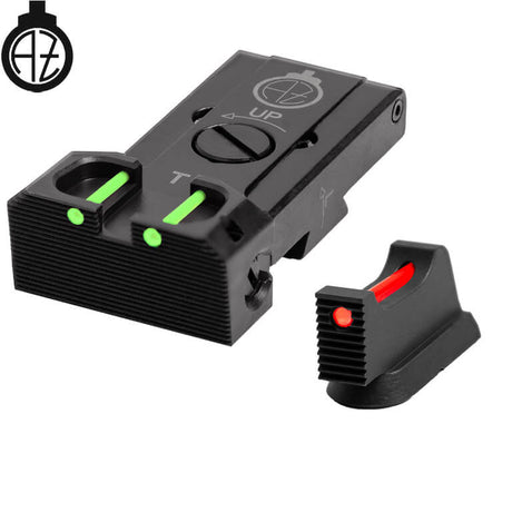 CZ TS 2, CZ TS 1 & CZ Shadow 2 Target verstellbare Visierung mit Fiberoptik | Typ B