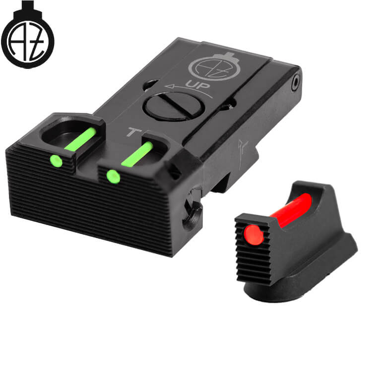 CZ TS 2, CZ TS 1 & CZ Shadow 2 Target verstellbare Visierung mit Fiberoptik | Typ B 