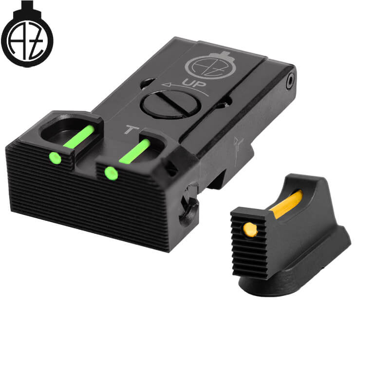 CZ TS 2, CZ TS 1 & CZ Shadow 2 Target verstellbare Visierung mit Fiberoptik | Typ B 