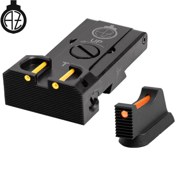CZ TS 2, CZ TS 1 & CZ Shadow 2 Target verstellbare Visierung mit Fiberoptik | Typ B 