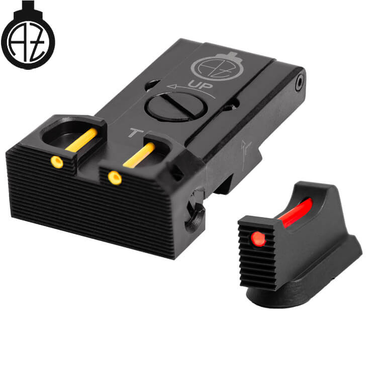 CZ TS 2, CZ TS 1 & CZ Shadow 2 Target verstellbare Visierung mit Fiberoptik | Typ B 