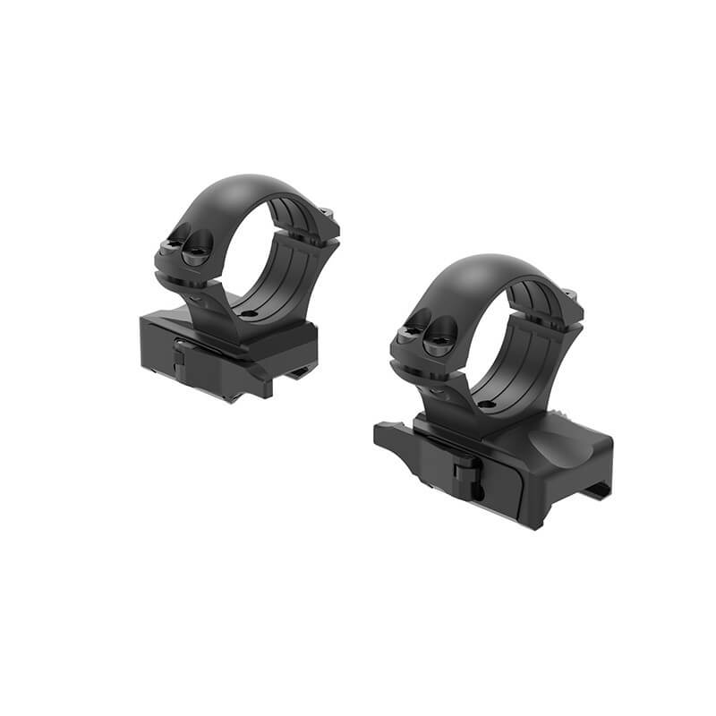 1 Zoll Montageringe für Zielfernrohre [25,4mm] | zweiteilige Picatinny QD Ergo Basis 