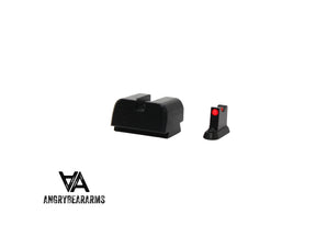 CZ P-10 Optics Ready hohe Visierung | mit Glasfaser