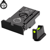 CZ P-10 verstellbare Visierung mit Fiberoptik | Typ A