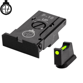 CZ P-10 verstellbare Visierung mit Fiberoptik | Typ A
