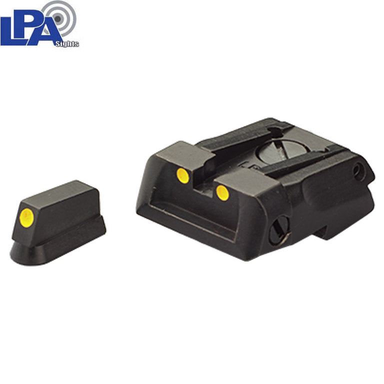 CZ Shadow 2, CZ 75 SP-01 Shadow verstellbares Visier-Set mit lumineszierenden Punkten 