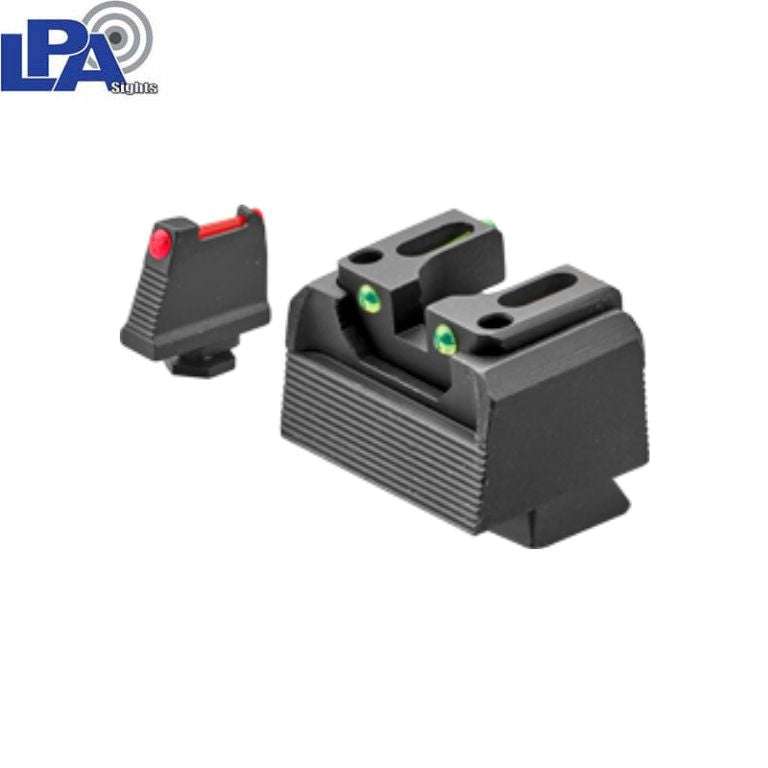 CZ Shadow 2 Carry halbverstellbares hohes Visierung-Set | mit Glasfaser Typ B LPA