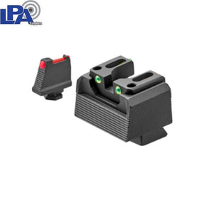 Sig P320 OR Visierung - halbverstellbar Fiber B