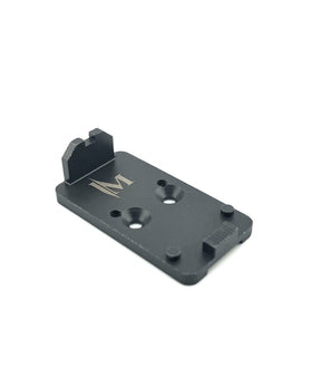 Dan Wesson DWX Adapterplatte mit integrierter Kimme | Trijicon RMR Footprint