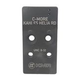 KMR W-02 & L-02 Adapterplatte | C-More RTS Footprint