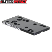 Rotpunktmontage Glock models [G17, G19, G26 & other] | type C [RMR, RTS, Docter Footprint] 