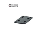Rotpunktvisier Ausgleichsplatte 1° | Shield RMSc Footprint