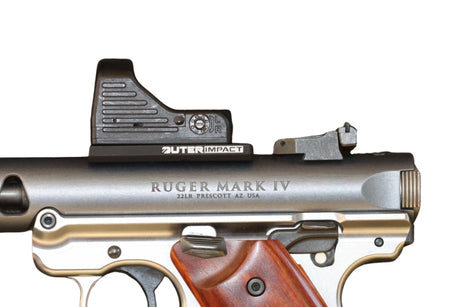 Ruger Mark III & Mark IV Adapterplatte | type C [RMR RTS & Docter Footprint]