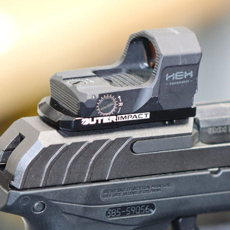 Ruger Security 9 Rotpunktmontage | type C [RMR RTS Docter Footprint]