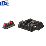 Walther Q4 SF OR & Q5 Match SF verstellbares Visierungsset mit Fiberoptik LPA