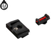 Visierung für Glock [G17 G19 G26 & other] mit Glasfaser | Typ